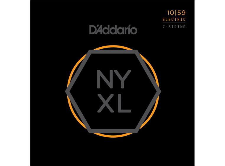 D'addario NYXL1059 El.Gitar 7 strengs (010-059)